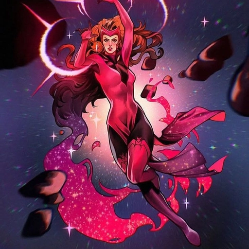 scarlet witch marvel fanart pfp