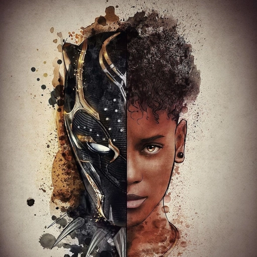 shuri aesthetic pfp vibrant 