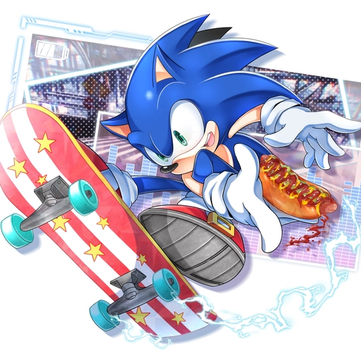 sonic pfp mobile game icon 