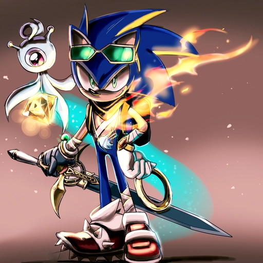 sonic pfp fantasy theme 