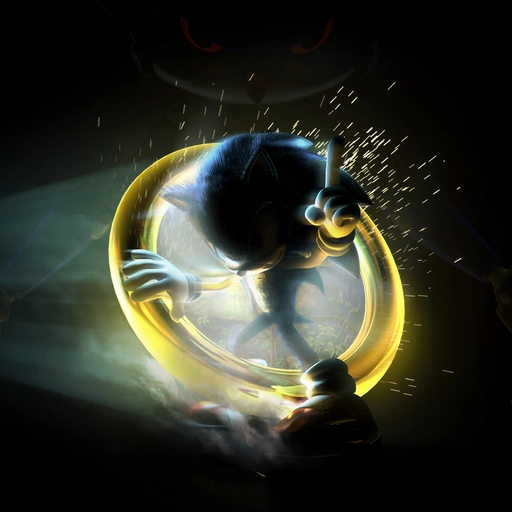 sonic pfp energetic action 