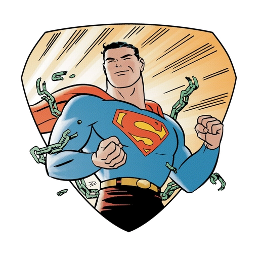 aesthetic superman pfp stylish