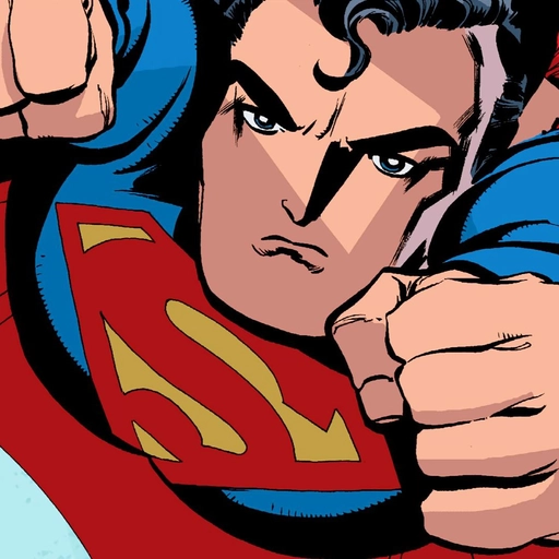 superman comic pfp cartoon art