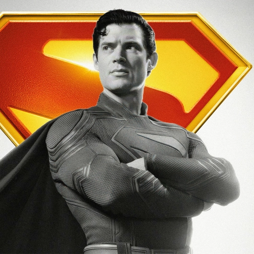 aesthetic superman pfp cute version