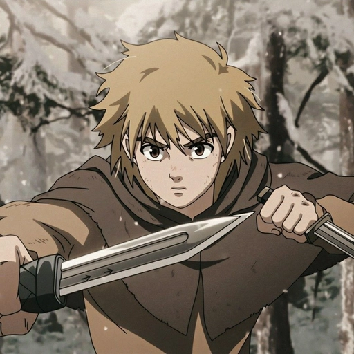 thorfinn pfp vinland saga fanart