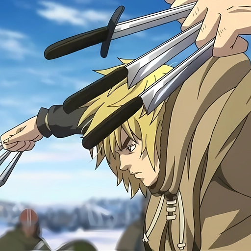 sad thorfinn pfp aesthetic image