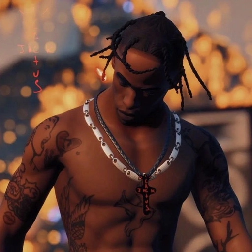 travis scott pfp fortnite skin