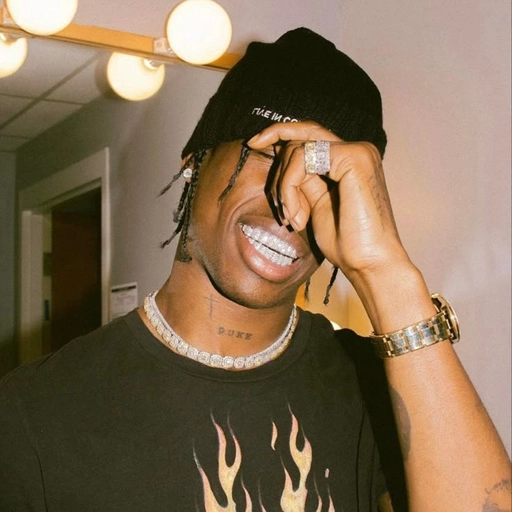 travis scott instagram pfp smiley