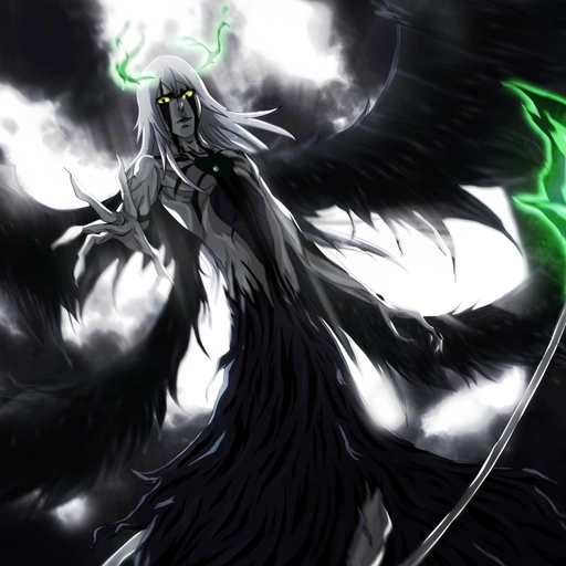 ulquiorra pfp black and white sketch