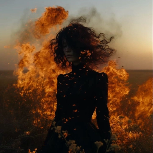 weird aesthetic profile image digital