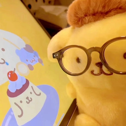 yellow pfp aesthetic pastel cartoon