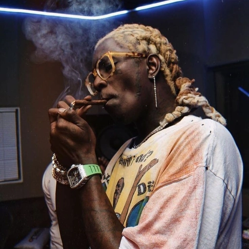 young thug pfp playful meme