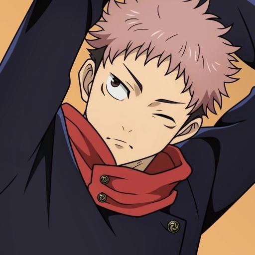 yuji itadori pfp funny template