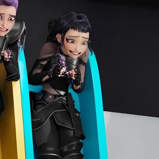 zoey 4k kpop demon hunters pfp