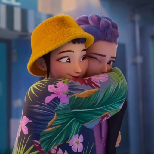 zoey moody aesthetic kpop demon hunters pfp