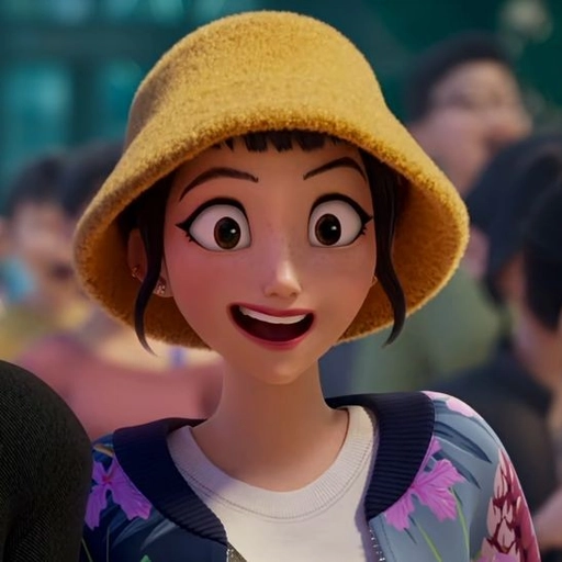 zoey fanart pfp kpop demon hunters