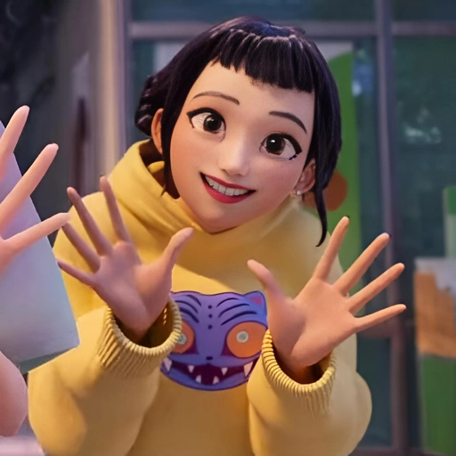 zoey digital art pfp kpop demon hunters