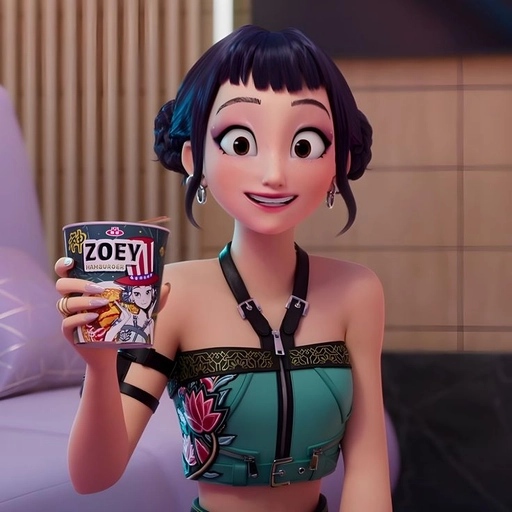 demon hunters kpop zoey pfp