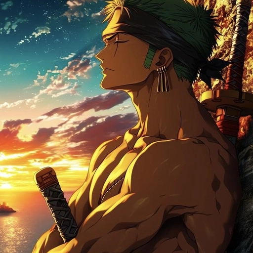 Zoro Discord PFP 4K anime version