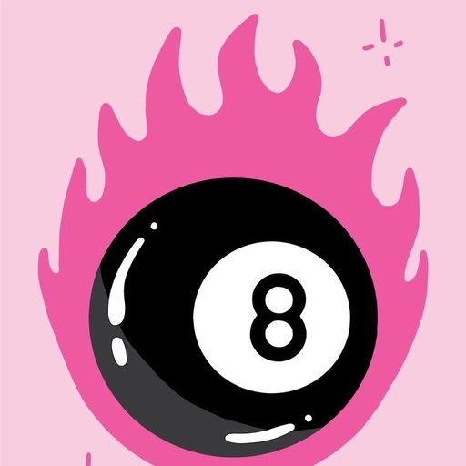 grunge 8 ball pfp