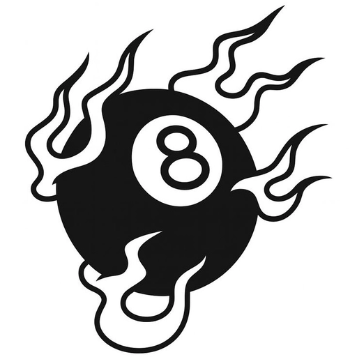 cool eight ball pfp