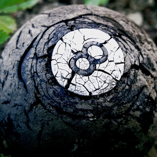 dark eight ball pfp