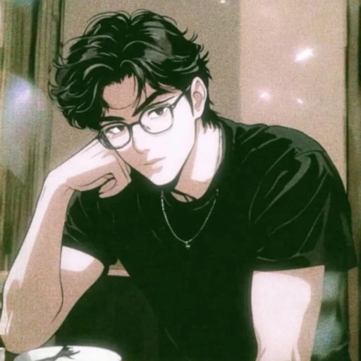 90s anime pfp bright colors