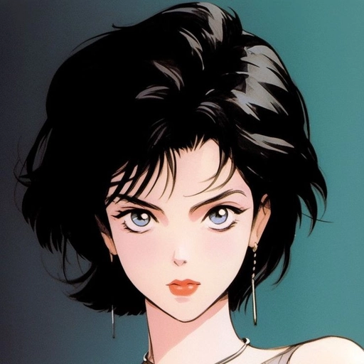 90's anime pfp anime girl