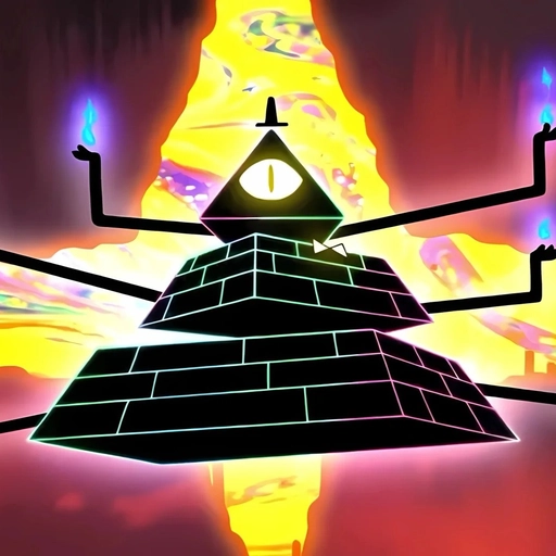 bill cipher pfp clean