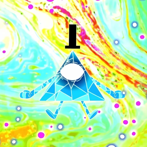 bill cipher profile picture simple