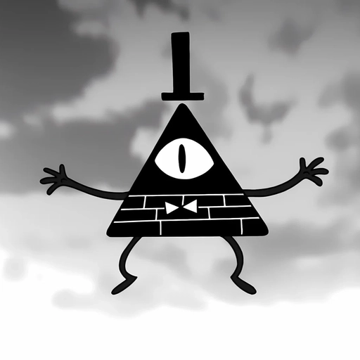 aesthetic bill cipher pfp vibe