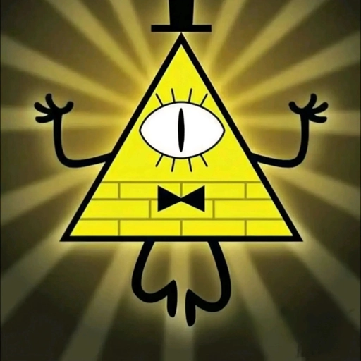 bill cipher pfp aesthetic