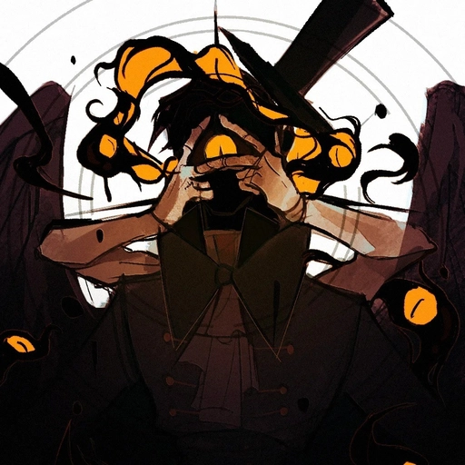 bill cipher halloween pfp scary