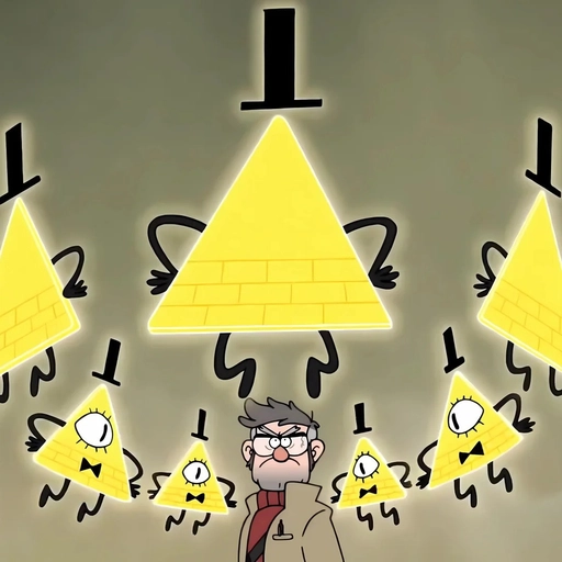 cool bill cipher pfp design