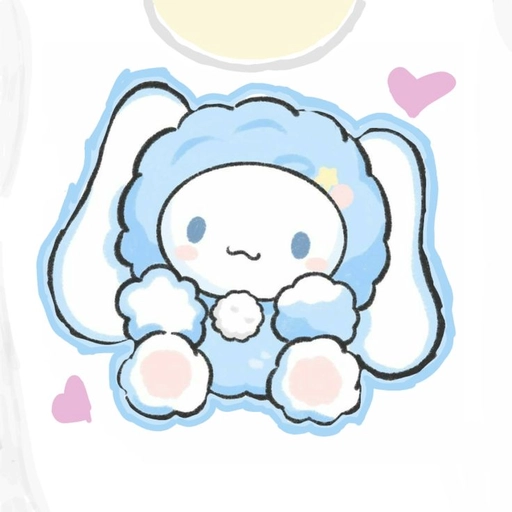 blue cinnamoroll kawaii pfp