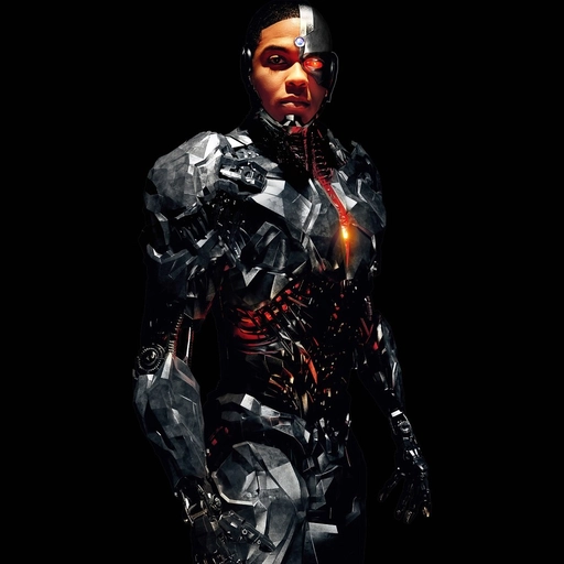 glowing armor cyborg pfp