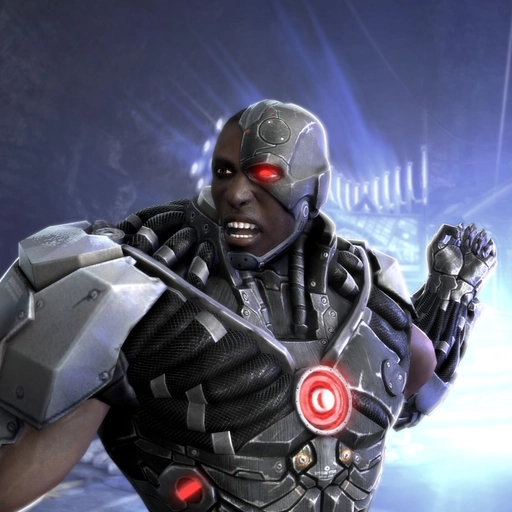 futuristic cyborg pfp