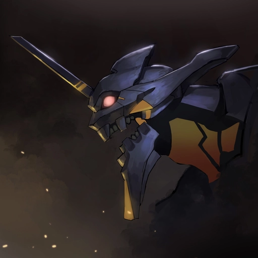 evangelion retro manga style pfp