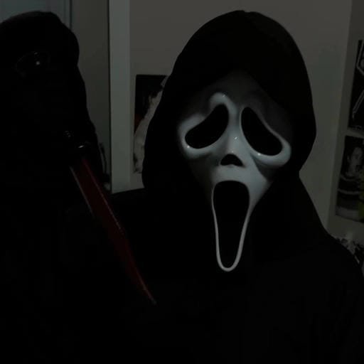 ghostface pfp 4k quality look