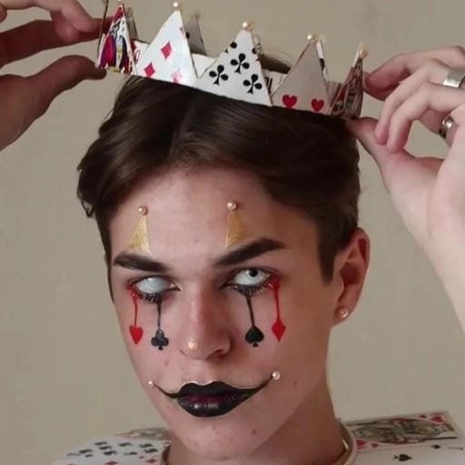 ghostface pfp with mask close up