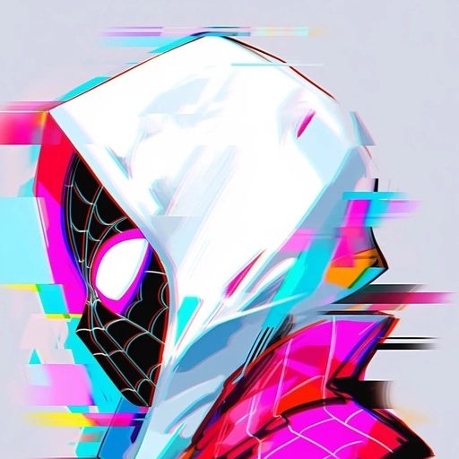 pfp glitchcore cyber style
