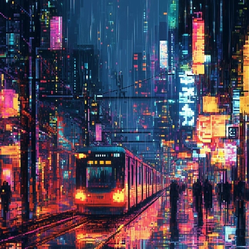 2020 glitchcore pfp retro vibe