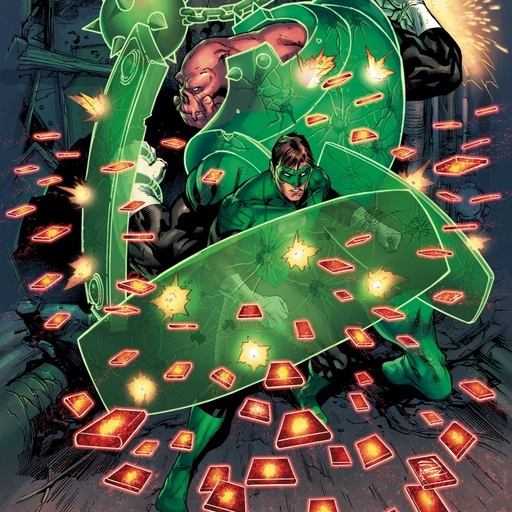 green lantern comic art pfp