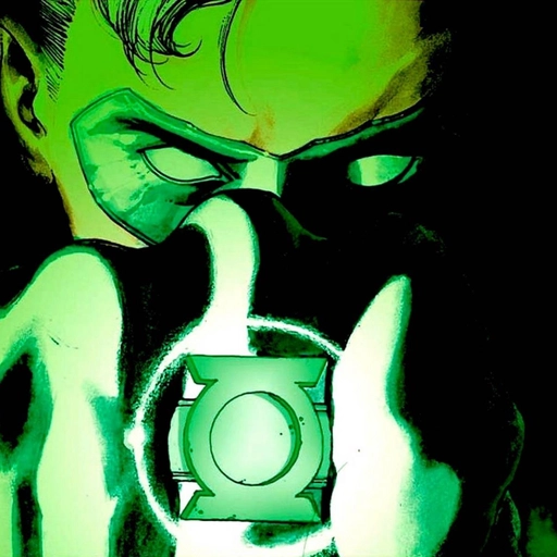 hal jordan pfp neon
