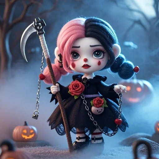 foggy halloween aesthetic pfp