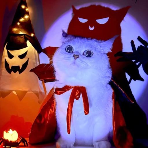 spooky cat halloween pfp