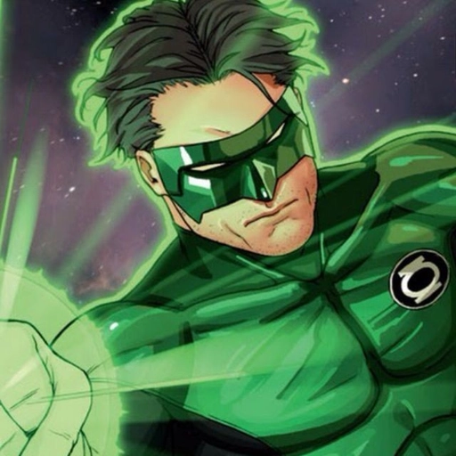 kyle rayner smiling pfp