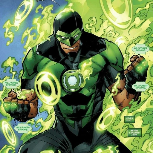 kyle rayner powerful pfp