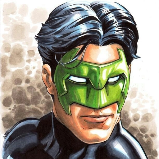 kyle rayner anime style pfp