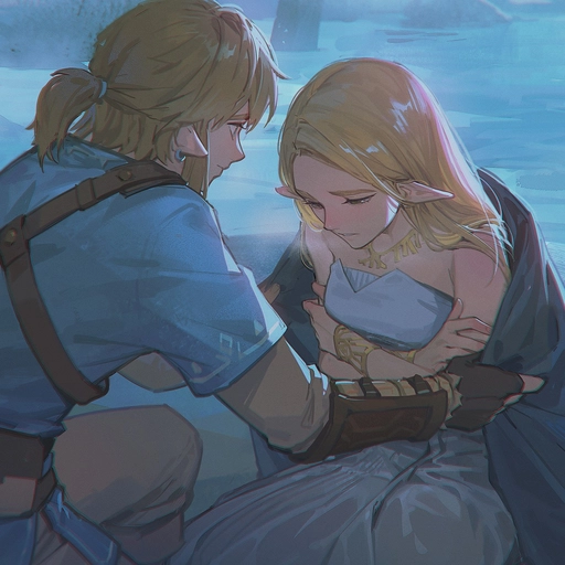 zelda pfp black background